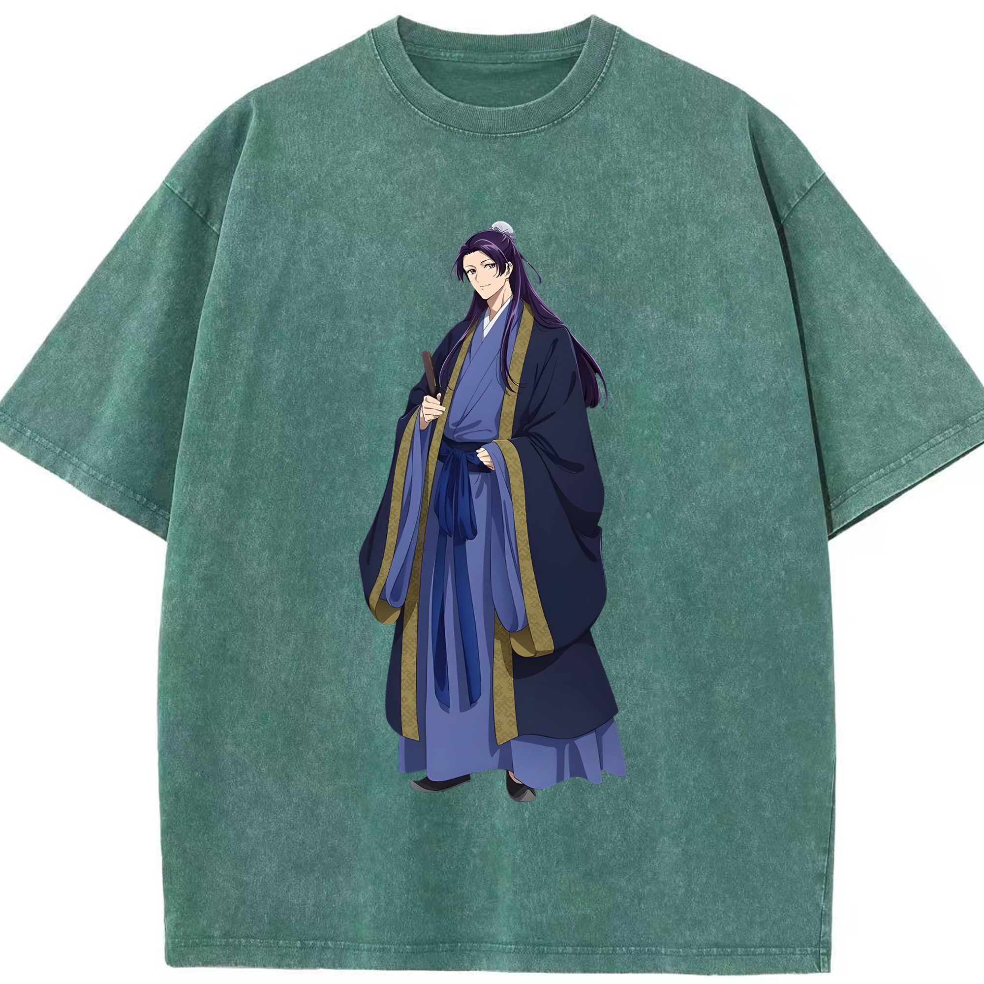 （画像用） 薬屋のひとりごと The Apothecary Diaries 綿100% ヴィンテージ風 半袖Tシャツ（フロントプリント）
